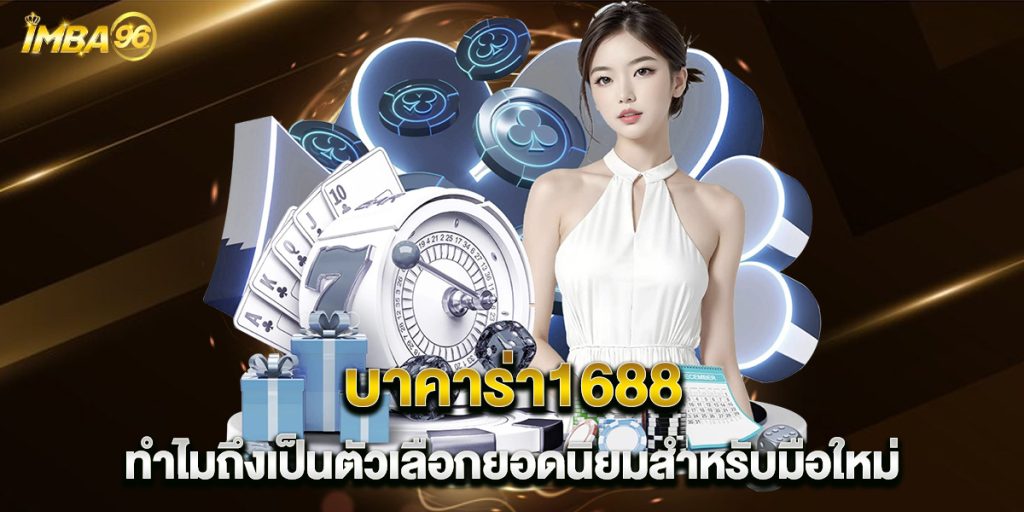บาคาร่า1688 ทำไมถึงเป็นตัวเลือกยอดนิยมสำหรับมือใหม่ 1 บาคาร่า1688-ทำไมถึงเป็นตัวเลือกยอดนิยมสำหรับมือใหม่